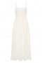 Dámské šaty | Faithfull The Brand Meline Maxi šaty bílé