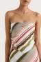  Dámské topy | Faithfull The Brand Antibes bez ramínek Meleu Stripe Multi