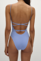  Kvinder Badetøj | Faithfull The Brand Rei One Piece Soft Blue
