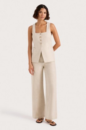  Dametoppe | Faithfull The Brand Jackie Vest Naturlig