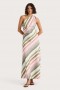  Damesjurken | Faithfull The Brand Laureles Maxi-jurk Meleu Stripe Multi