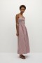  Damesjurken | Faithfull The Brand Sanya Maxi-jurk Clare Stripe