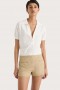 Dames Tops | Faithfull The Brand Sable Poloshirt Wit
