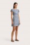  Naisten mekot | Faithfull The Brand Valras Mini Dress Leilani Mid Blue