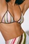  Naisten uimapuku | Faithfull The Brand Ania Bikini Top Meleu Stripe Multi