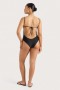  Naisten uimapuku | Faithfull The Brand Cabo String One Piece -uimapuku, musta