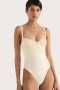 Naisten uimapuku | Faithfull The Brand Dinard One Piece Butter
