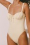 Naisten uimapuku | Faithfull The Brand Dinard One Piece Butter