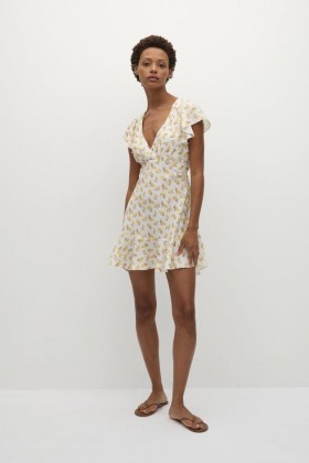 Naisten mekot | Faithfull The Brand Alba Minimekko Hazy Rose Canary