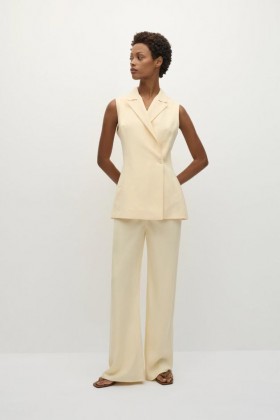  Naisten yhteensopivat setit | Faithfull The Brand Florine Pant Butter