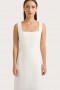  Robes pour femmes | Robe midi blanche Lais de Faithfull The Brand