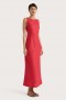  Robes pour femmes | Robe longue Lydie rouge de Faithfull The Brand
