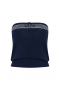 Tricots pour femmes | Faithfull The Brand Top bustier Arlette bleu marine à rayures blanches