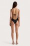 Maillot de bain femme | Faithfull The Brand Cabo String Une pièce Noir