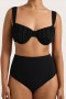  Maillot de bain femme | Bas de bikini noir Faithfull The Brand Reyes