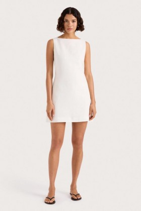 Robes pour femmes | Robe Kelly Mini blanche de Faithfull The Brand