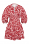 Damenkleider | Faithfull The Brand Soleil Minikleid mit Heuchera-Print